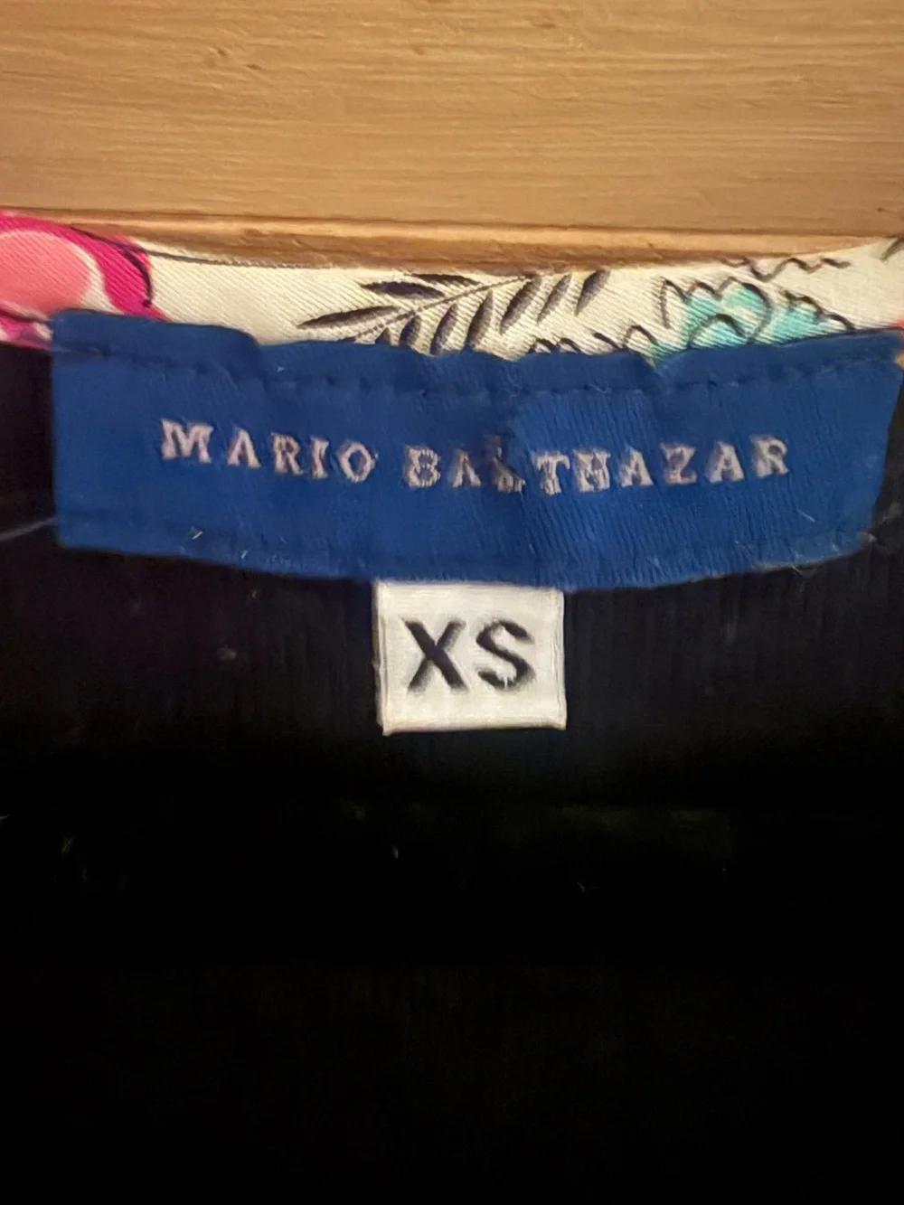 Vintage Mario Balthazar Y2K Floral Dress XS